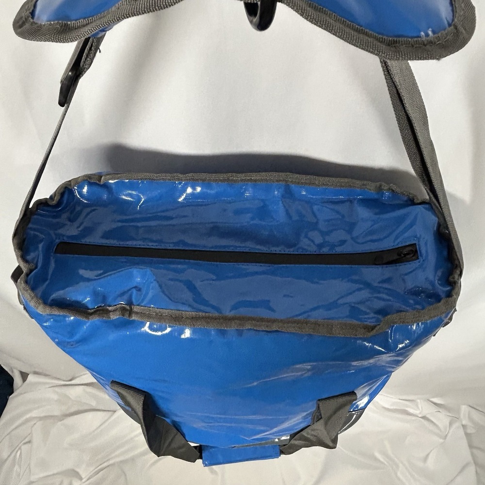 Samsung Large Insulated Blue Cooler Bag Zip Up, Handles & Shoulder Strap 18x13x8 - Picture 3 of 11